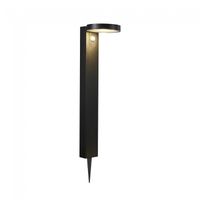 baliza exterior led solar con sensor rica round 5w
