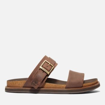 Timberland Amalfi Vibes Double Strap Leather Sandals - UK 10.5