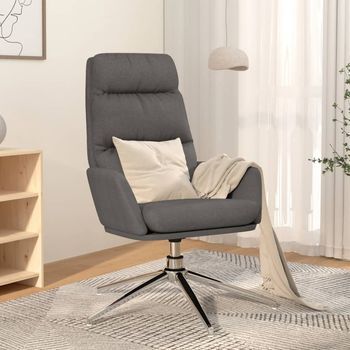 Vidaxl Sillón De Relax De Tela Gris Claro