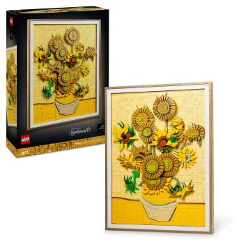 LEGO Art Vicent Van Gogh: Los Girasoles, Juego de Construcción, +18 años - 31215