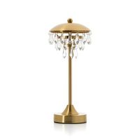 lampara de mesa hierro bazar bizar chandelette