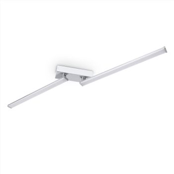 LED-Lámpara de techo Dion cromo