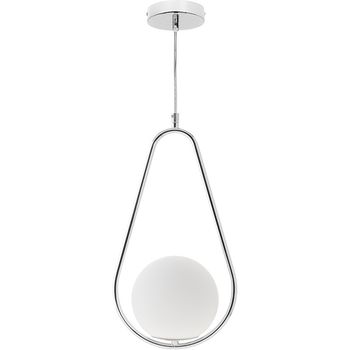 Colgante aimee 1xe27 al.reg.xd.21,5cm cromo