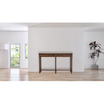 Mesa De Centro Ariella En Acabado Castaño
