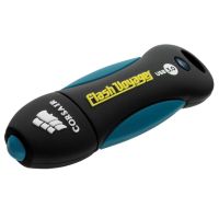 unidad flash usb corsair voyager v2 128 gb usb-a 32 gen 1 negro azul