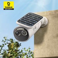 baseus security s2 camara exterior 4k claridad solar inalambrica wifi camara smart face id ip67 impermeable 145  control de aplicaciones inteligentes fov