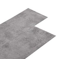tableros de suelo cemento marron 502 m 36 uds pvc vidaxl