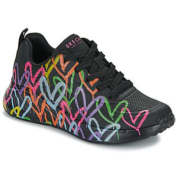 Skechers Zapatillas UNO LITE GOLDCROWN - HEART OF HEARTS para mujer