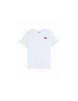camiseta levis batwing chest blanco nino