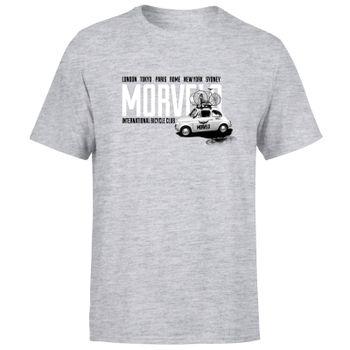 Morvelo Cinque Men's T-Shirt - Grey - M - Coral