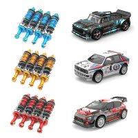 4 piezas de amortiguadores de aceite metalicos mejorados para mjx 114 14302 14303 piezas de coche rc