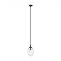 lampara de techo celeste transparente