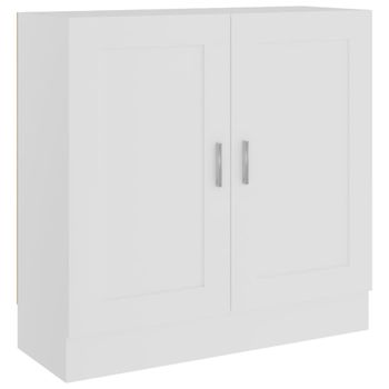 Estantería estantería  librería madera blanco 82,5x30,5x80 cm
