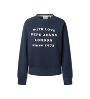 pepe jeans para mujer pl5800011 sudadera bel marino xs casual algodon