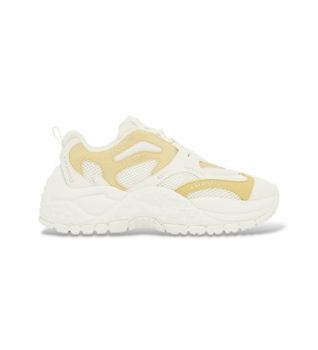 A|X Armani Exchange para mujer. XDX120XV708MZ744 Zapatillas chunky blanco (40), Tela, 3 a 5cm, Cordones, Deportivo