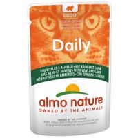 almo nature daily menu pouches 70g - veal  lamb 6 x 70g