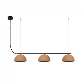 Regleta de techo led absis terracota (3x3.5w)