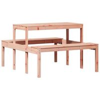 mesa de picnic  mesa de camping  mesa de jardin madera maciza douglas 110x134x75 cm