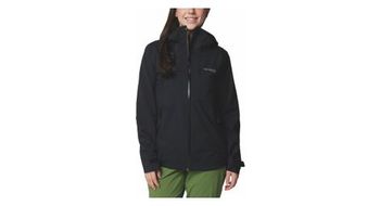 Chaqueta impermeable columbia ampli dry iii para mujer negra