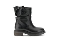 botines de piel black 36