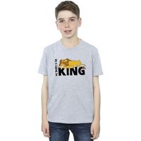 disney tops y camisetas the lion king daddy is king para nino