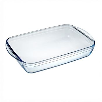 Fuente rectangular vidrio 40,3x26,3x7,3 cm