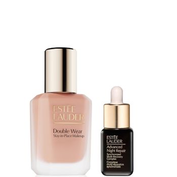 Estee Lauder Double Wear Stay-in-Place Makeup & Advanced Night Repair Serum Bundle (Various Shades) - Ivory Rose