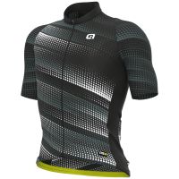 ale pr-r green speed short sleeve jersey - l - black