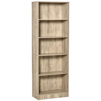 Librería 63x29.5x176 cm natural
