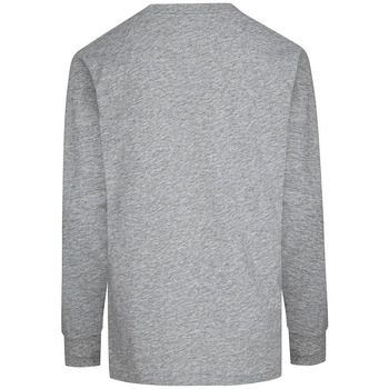 Converse Camiseta manga larga T-shirt à manches longues chuck patch gris para mujer