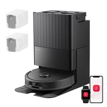 Robot Aspirador y Fregasuelos Roborock Qrevo S Pro Navegación LiDAR 18.500 Pa Base Multifunción