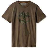 timberland camiseta logo arbre camouflage para hombre