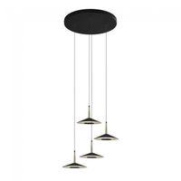 lampara de techo led orion 4x8w