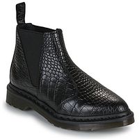 dr martens botines bianca ii chelsea boot black new vibrance croco para mujer