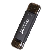 transcend esd310c 128gb ssd 3d nand 1050mbs usb 32 gen 2x2 aluminio aes thunderbolt