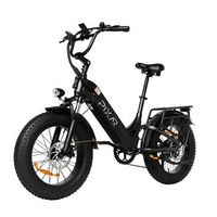 bicicleta electrica pixar ride1 e-bike 500w 48v 104ah 20 negro