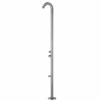 ducha de exterior en acero inoxidable 316l sined doccia quartu inox
