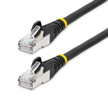 Cable de Red StarTech CAT6A 5m Negro LSZH 10GbE PoE++ S/FTP
