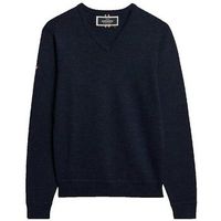 superdry jersey pull col en v merinos pour homme para hombre