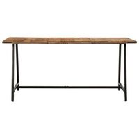 mesa de comedor  mesa de cocina madera maciza de mango 160x80x75 cm