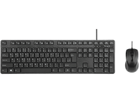 pack teclado  raton - targus akm622es cable plugplay 108 teclas negro