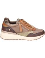 zapatos de piel con cuna para mujer carmela 162442 marron 38