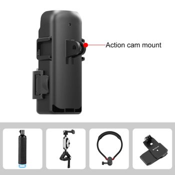PULUZ Marco extendido para DJI OSMO Pocket 3 Soporte adaptador de expansión de marco de protección de cámara