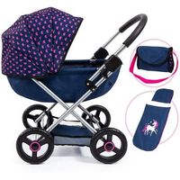 carro muneca cosy plegable con manta almohada bolso