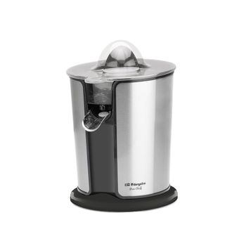 Orbegozo EP 3300 Exprimidor de Cítricos Profesional – Potencia 1100W, Cuerpo/Filtro/Boquilla Inox, 2 Conos, Sistema Antigoteo, Accesorios Aptos para Lavavajillas