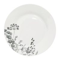 servicio de vajilla de 18 piezas white floral