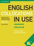 english collocations in use (2nd edition) advanced book with answers