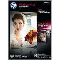 hp papel fotografico semibrillante premium plus - 20 hojasa4210 x 297 mm