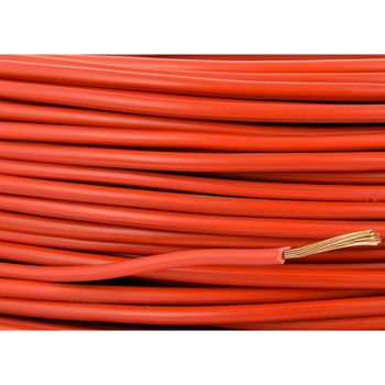 Cable eléctrico 1mm rojo