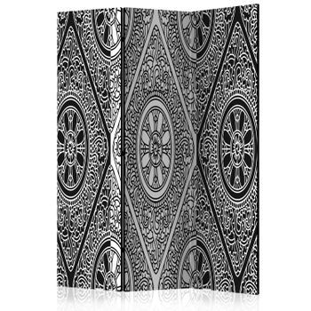Biombo - Ethnic Monochrome (135x172 Cm)